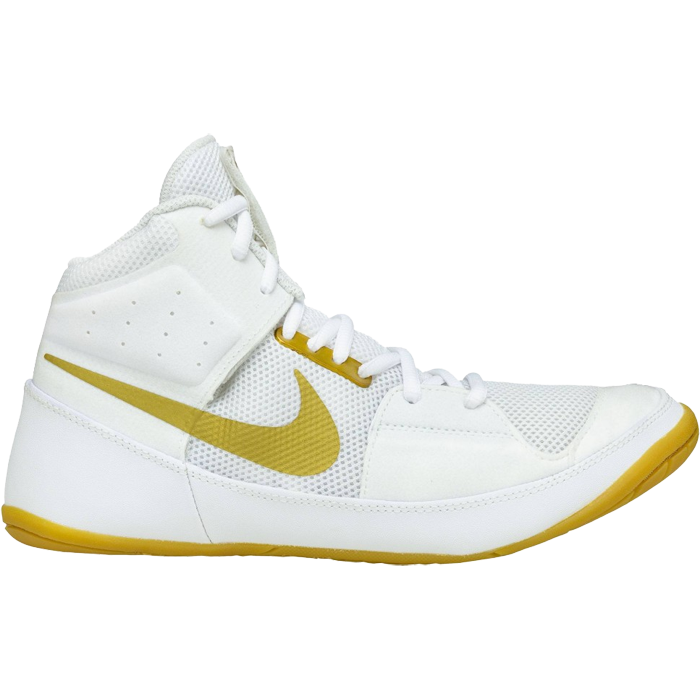 Борцовки Nike Fury White/Gold - фото 1