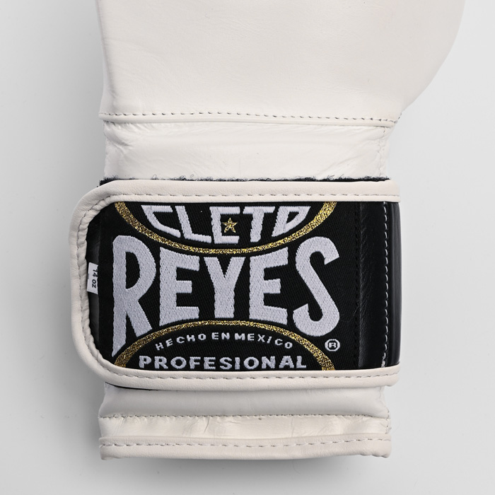 Боксерские перчатки Тренировочные Cleto Reyes Reyes E600 White/Black - фото 5
