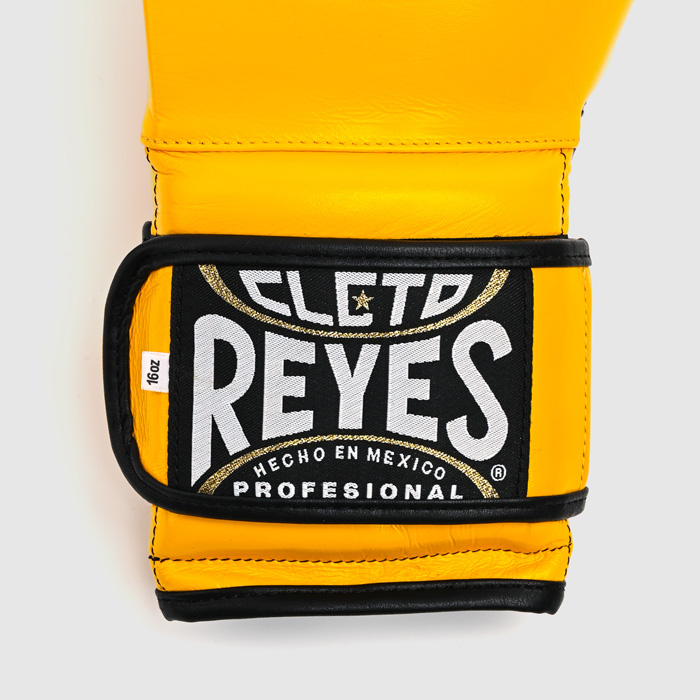 Боксерские перчатки Тренировочные Cleto Reyes E600 Yellow - фото 5
