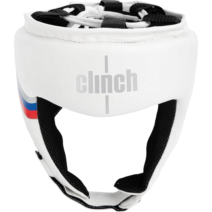 Боксерский шлем Clinch Olimp C112 белый - фото 1