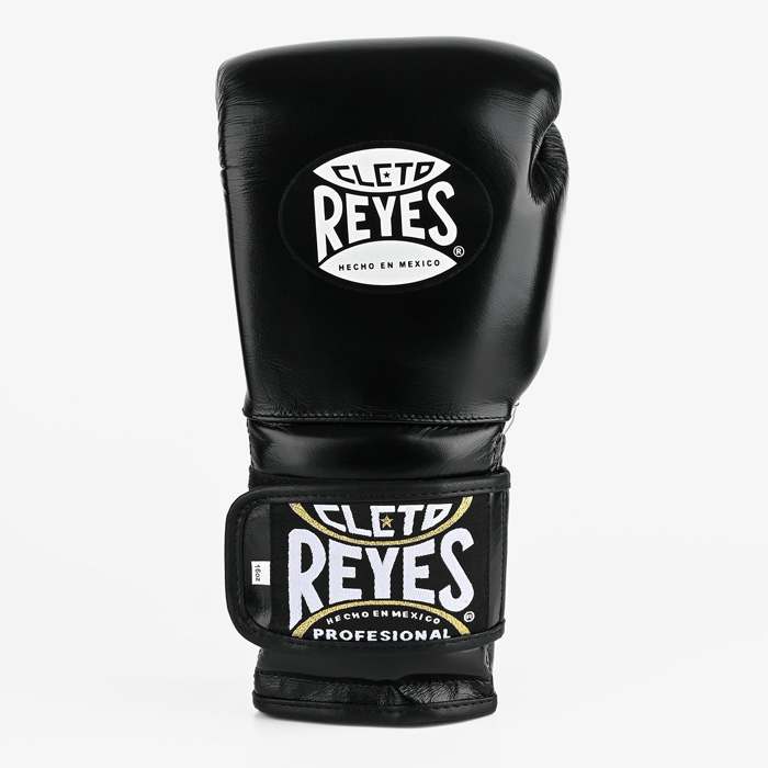 Боксерские перчатки Тренировочные Cleto Reyes E600 Black/White - фото 3