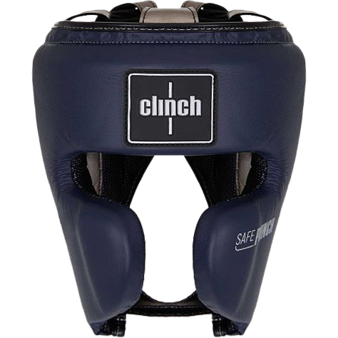 Боксерский шлем Clinch Punch 2.0 темносине-бронзовый - фото 1