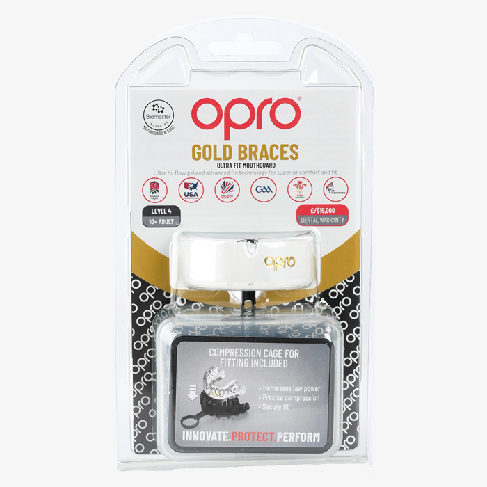 Боксерская капа для брекетов Opro Gold Clear - фото 6