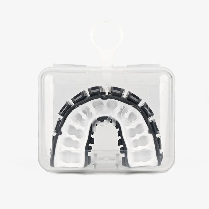 Боксерская капа Opro Instant Custom-Fit Black Jaws - фото 4