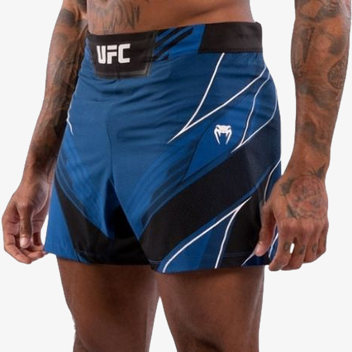 Шорты ММА Venum UFC Fight Night Long Fit 0446 синие - фото 1