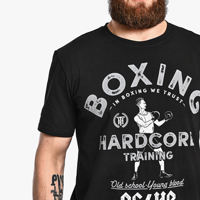 Футболка Hardcore Training Boxing 2.0 Black - фото 3
