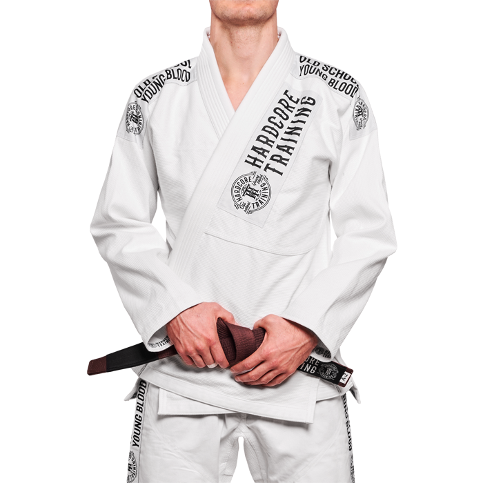 Кимоно для БЖЖ Hardcore Training OSYB White - фото 1