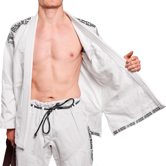 Кимоно для БЖЖ Hardcore Training OSYB White - фото 5
