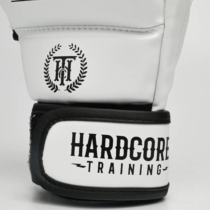 ММА перчатки Hardcore Training Base PU White - фото 6