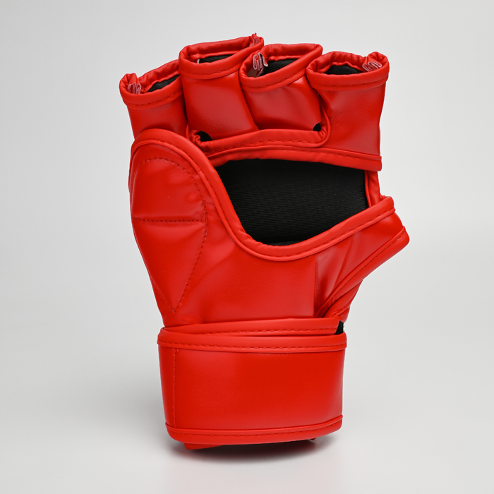 ММА перчатки Hardcore Training Base PU Red - фото 5