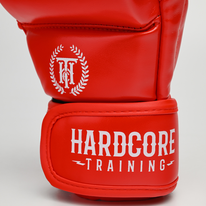ММА перчатки Hardcore Training Base PU Red - фото 6