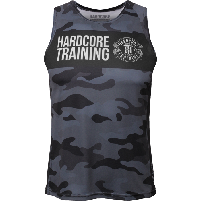 Тренировочная майка Hardcore Training Night Camo черная - фото 2