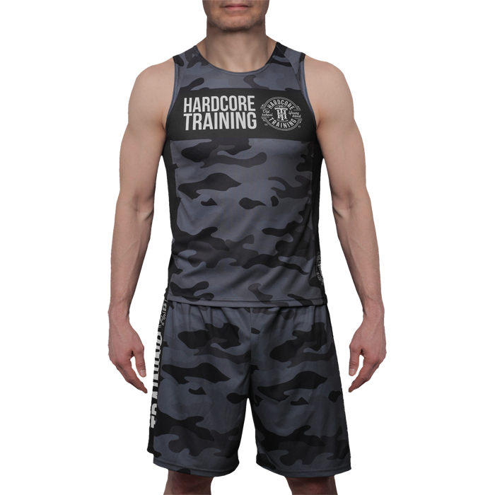Тренировочная майка Hardcore Training Night Camo черная - фото 5