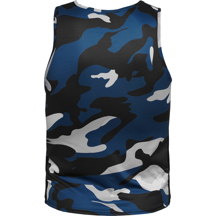 Тренировочная майка Hardcore Training Night Camo Blue/White - фото 4