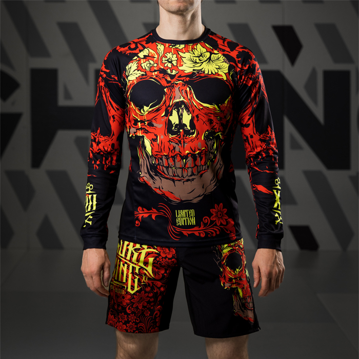 Тренировочный лонгслив Hardcore Training Skull Folk - фото 5
