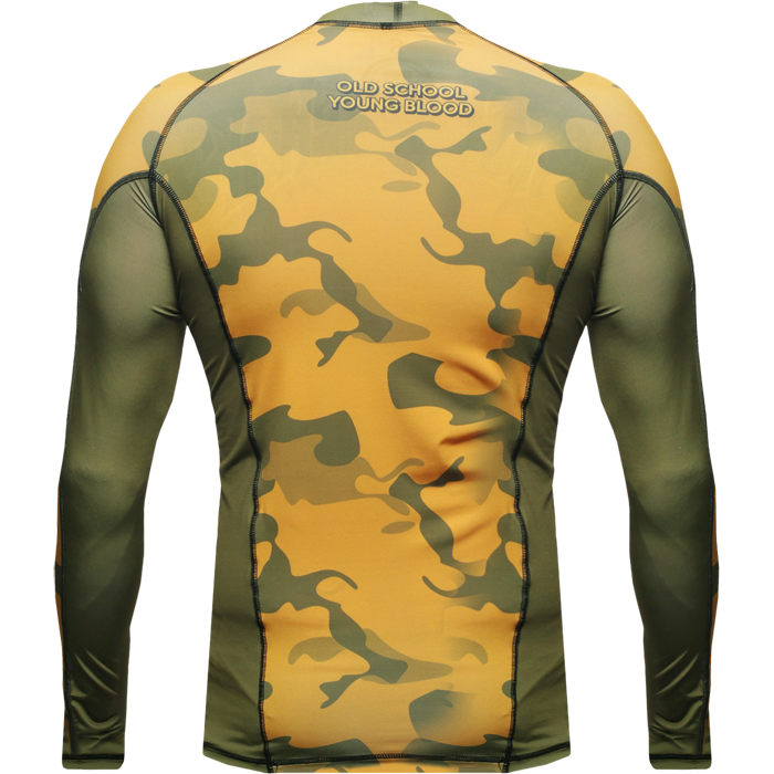 Рашгард Hardcore Training Yellow Camo - фото 3