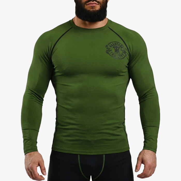Рашгард Hardcore Training Perfect Olive - фото 1