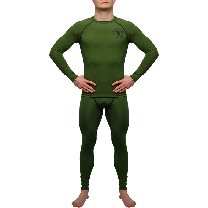 Рашгард Hardcore Training Perfect Olive - фото 5