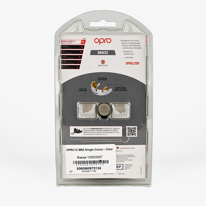 Боксерская капа для брекетов Opro Instant Custom-Fit Clear - фото 7