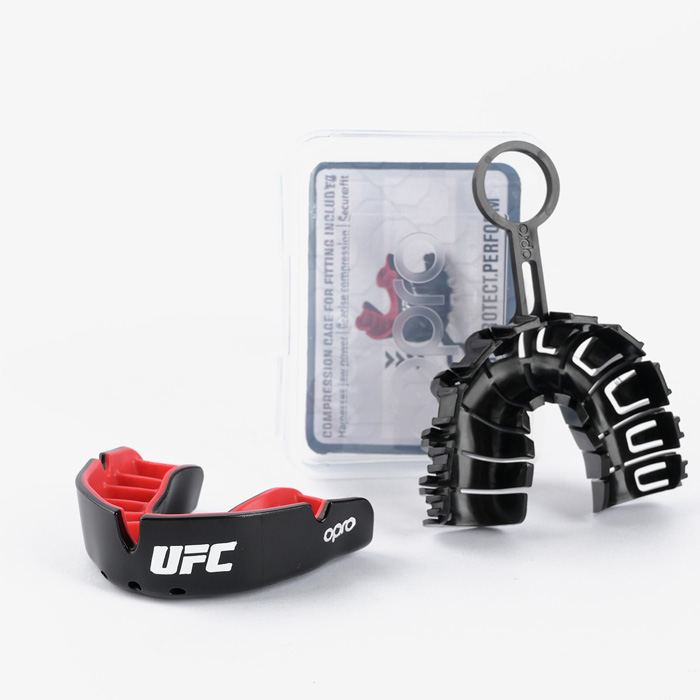 Боксерская капа Opro Silver Level UFC чёрная - фото 2