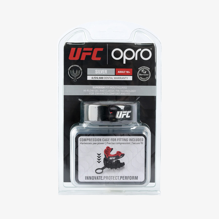 Боксерская капа Opro Silver Level UFC чёрная - фото 6