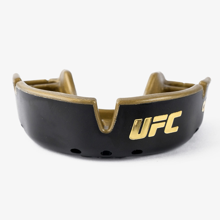 Боксерская капа Opro Gold Level UFC Black - фото 1