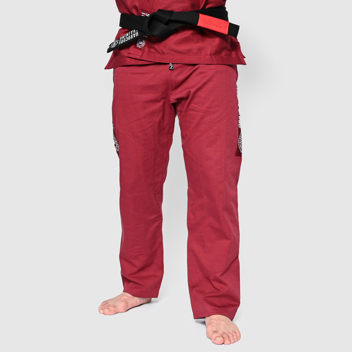Кимоно для БЖЖ Hardcore Training OSYB Oxblood - фото 5