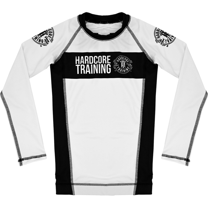 Детский рашгард Hardcore Training Recruit White LS - фото 2