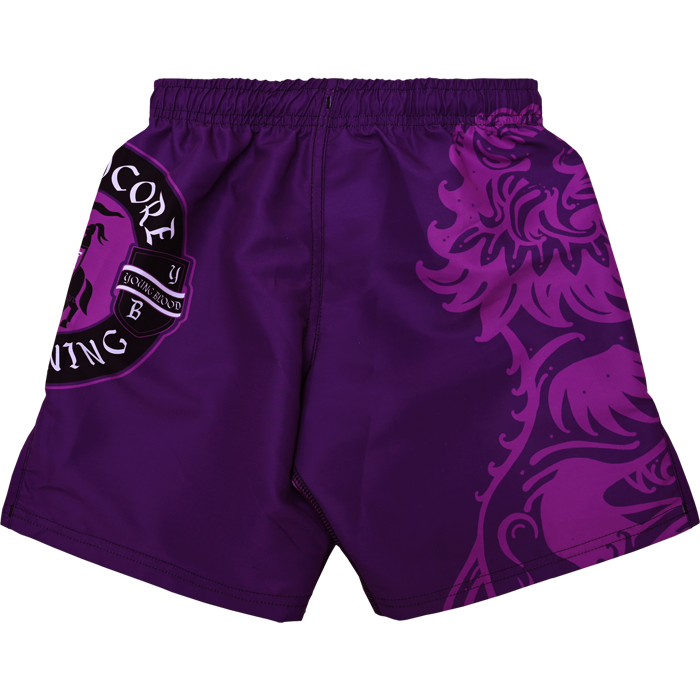Детские шорты Hardcore Training Heraldry Magenta - фото 3