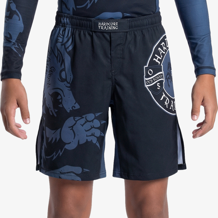 Детские шорты Hardcore Training Heraldry Black 2.0 - фото 1