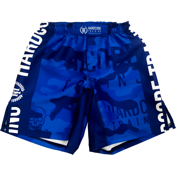 Детские шорты Hardcore Training Camo 2.1 Blue - фото 2