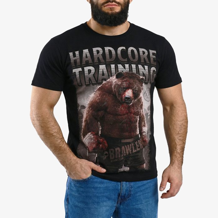 Футболка Hardcore Training Master Black - фото 1