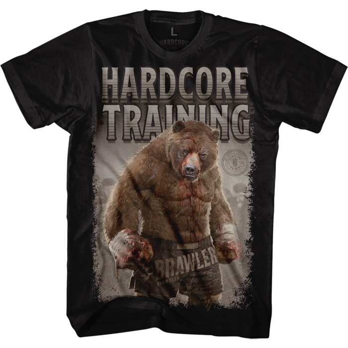 Футболка Hardcore Training Master Black - фото 2