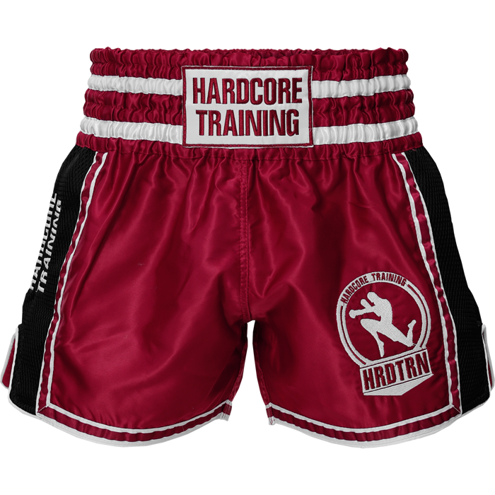 Тайские шорты Hardcore Training Base 2.0 Burgundy - фото 2