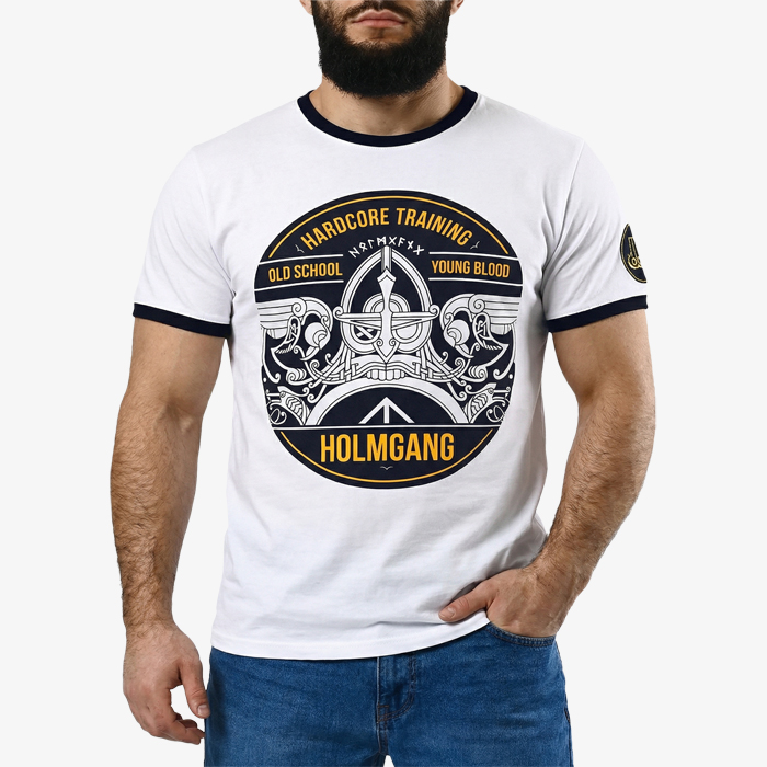 Футболка Hardcore Training Holmgang 2.0 White - фото 1