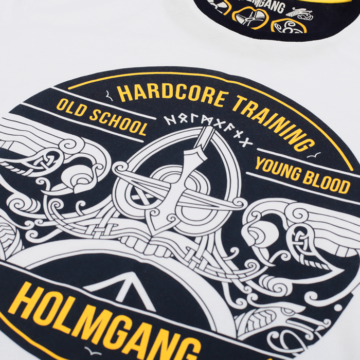 Футболка Hardcore Training Holmgang 2.0 White - фото 5