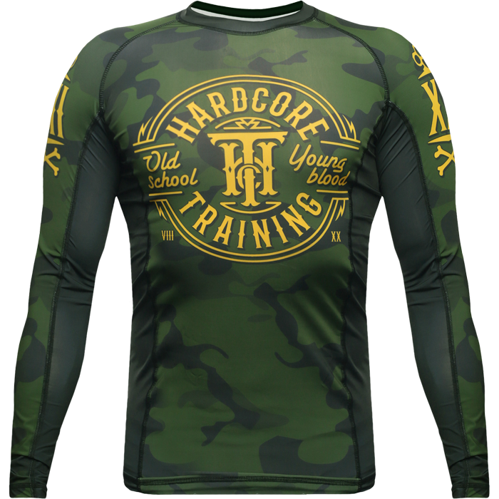 Рашгард Hardcore Training Green Camo - фото 2