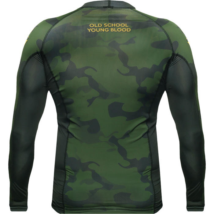 Рашгард Hardcore Training Green Camo - фото 3