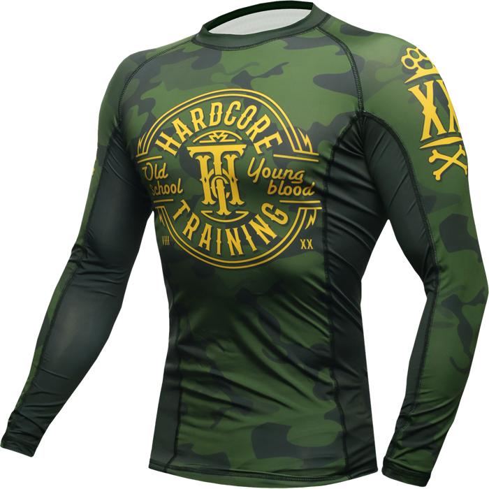 Рашгард Hardcore Training Green Camo - фото 4
