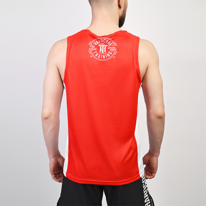 Тренировочная майка Hardcore Training Red/White - фото 5