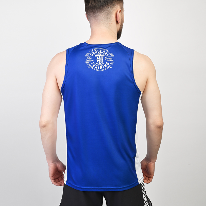 Тренировочная майка Hardcore Training Blue/White - фото 5