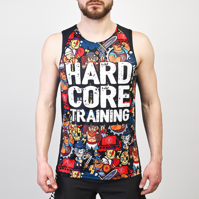 Тренировочная майка Hardcore Training Doodles - фото 1