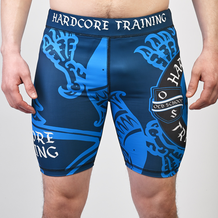 Компрессионные шорты Hardcore Training Heraldry Blue - фото 3