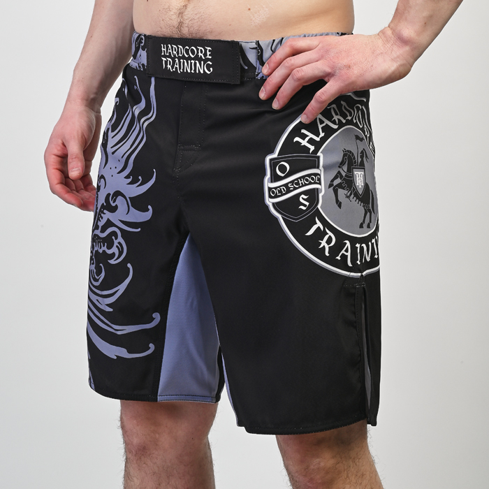 Шорты Hardcore Training Heraldry Black/Gray - фото 2