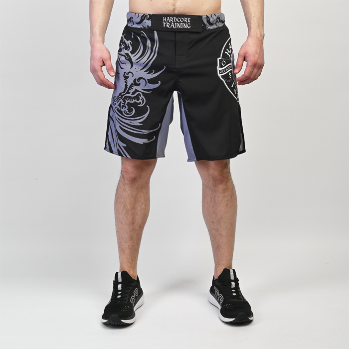 Шорты Hardcore Training Heraldry Black/Gray - фото 4