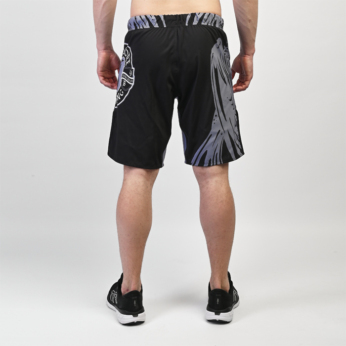 Шорты Hardcore Training Heraldry Black/Gray - фото 5
