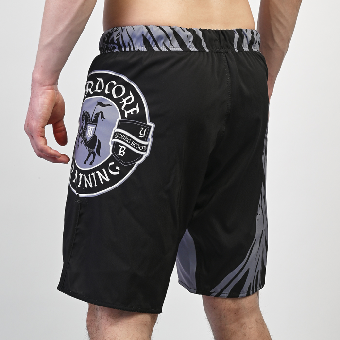 Шорты Hardcore Training Heraldry Black/Gray - фото 6