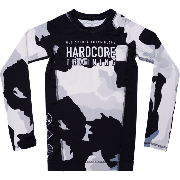 Детский рашгард Hardcore Training Cow Camo LS - фото 1