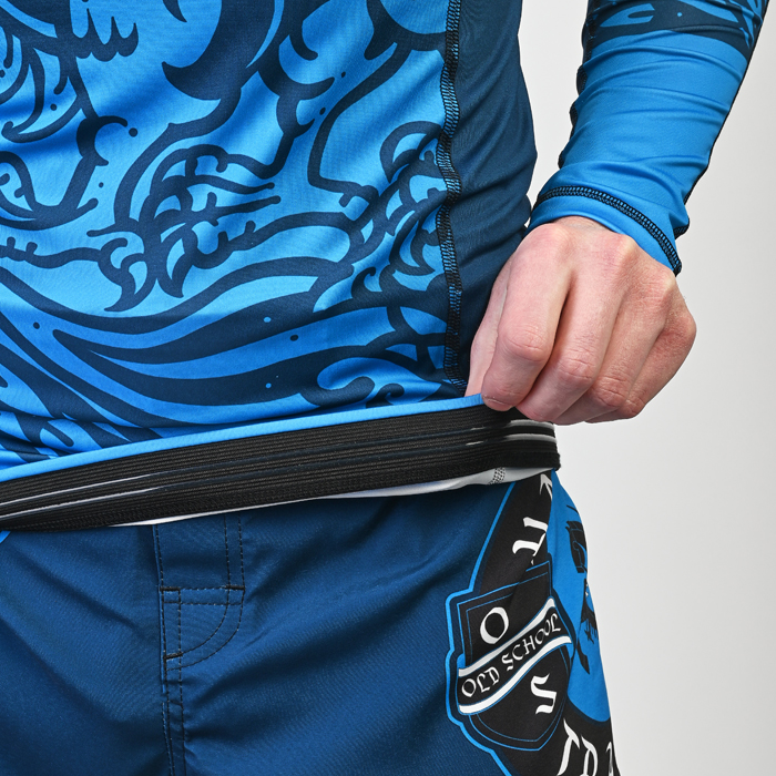 Рашгард Hardcore Training Heraldry Blue LS - фото 5