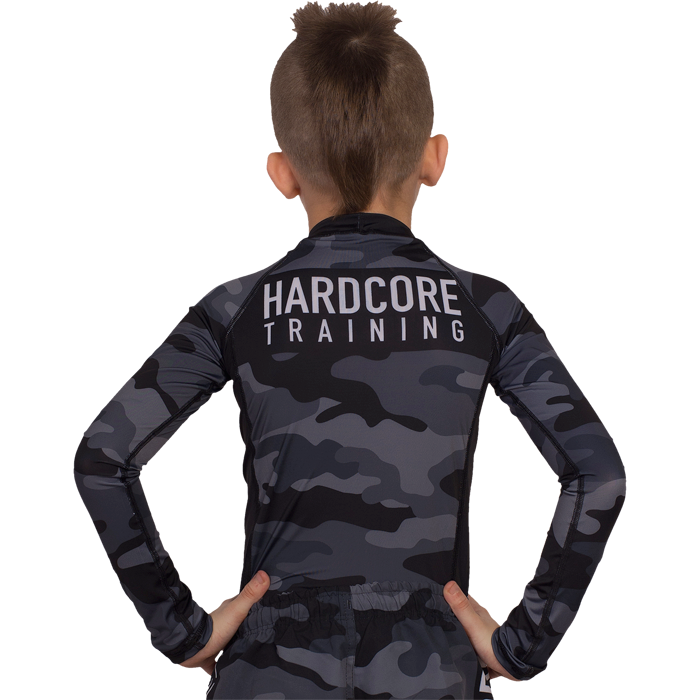 Детский рашгард Hardcore Training Night Camo 2.0 - фото 2